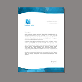 制度牌 商务信纸 宣传单