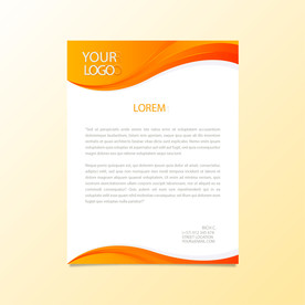 制度牌 商务信纸 宣传单