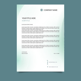 制度牌 商务信纸 宣传单