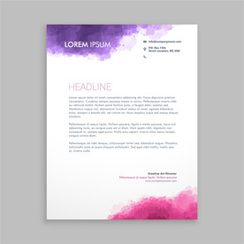 制度牌 商务信纸 宣传单