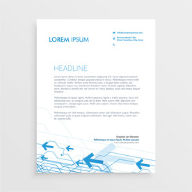 制度牌 商务信纸 宣传单