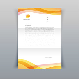 制度牌 商务信纸 宣传单