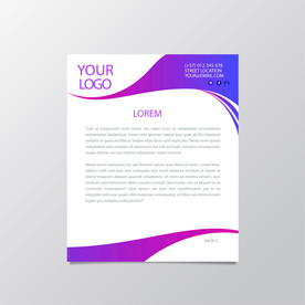 制度牌 商务信纸 宣传单