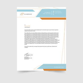 制度牌 商务信纸 宣传单