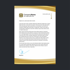 制度牌 商务信纸 宣传单