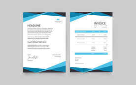 制度牌 商务信纸 宣传单