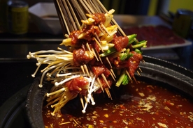 火锅串串金针菇