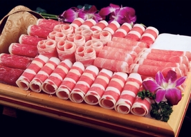 极品牛肉 极品肥牛 火锅菜品