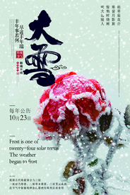 大雪海报