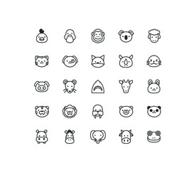 各种小动物网页UI图标