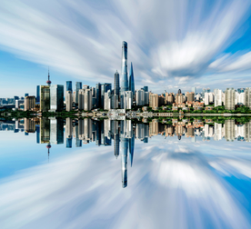 大城市建筑风景摄影