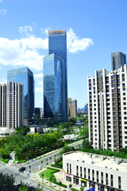 大城市建筑风景摄影