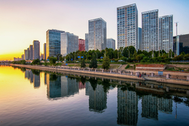 大城市建筑风景摄影