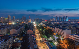 大城市建筑风景摄影