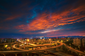 大城市建筑风景摄影