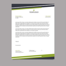 制度牌 商务信纸 宣传单