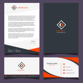 制度牌 商务信纸 宣传单