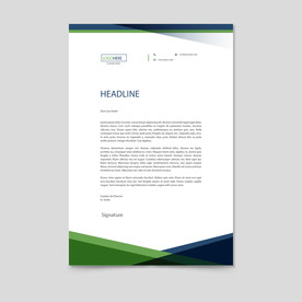 制度牌 商务信纸 宣传单