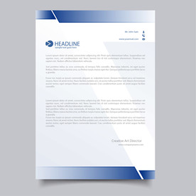 制度牌 商务信纸 宣传单