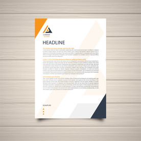 制度牌 商务信纸 宣传单