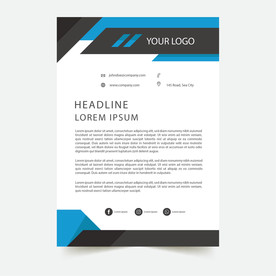 制度牌 商务信纸 宣传单