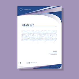 制度牌 商务信纸 宣传单