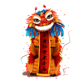 春节舞狮