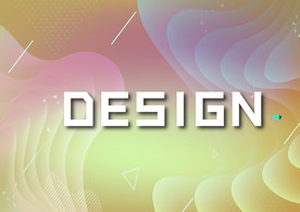 渐变主题背景海报设计