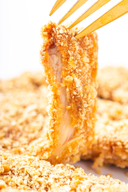 炸鸡排美食食材背景海报素材