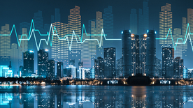 绚丽特效商务图案