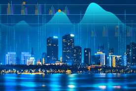 绚丽特效商务图案