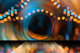 商务科技合成图案