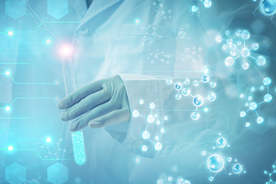 商务科技合成图案