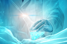 商务科技合成图案