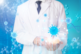 商务科技合成图案