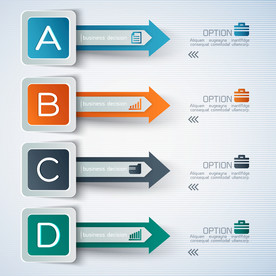 信息图模板 流程