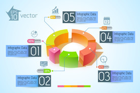 信息图模板 流程