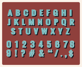 数字 字母 英文