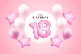 生日背景 生日派对 生日气球