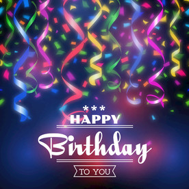 生日背景 生日派对 生日气球