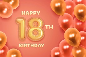 生日背景 生日派对 生日气球