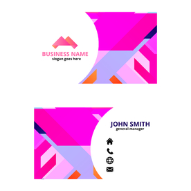 矢量名片模板
