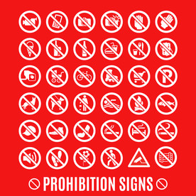 禁止标识 安全标识 公共标识