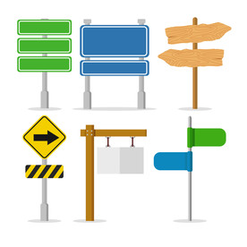 路牌 路标 指示牌 红绿灯