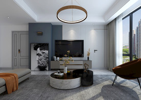 现代风格背景墙