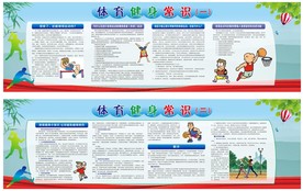体育健康健身宣传栏