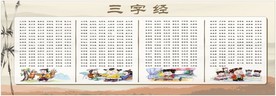三字经宣传栏