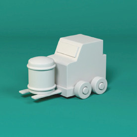 叉车 玩具 模型