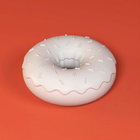 甜甜圈  积木 玩具 模型