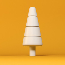 树木 胡萝卜树 冰淇淋 雪糕